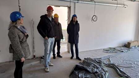 Ogled poteka gradnje novega Gasilskega doma Podgrad  (6)